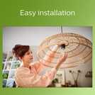Philips LED ES White light bulb 2.3W 40W, imported from the UK
