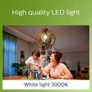 Philips LED ES White light bulb 2.3W 40W, imported from the UK