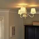 Argos Home Twist ceiling light cream H34cm diameter 53cm - British product