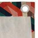 Habitat Chain Check Eyelet Curtains - Multi - 168x229cm
