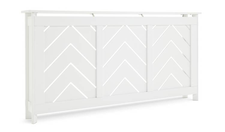 Habitat large radiator cover white, UK version