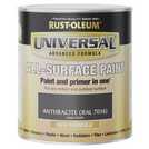 Rust-Oleum grey all-surface satin paint 750ml, imported from the UK