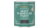 Rust-Oleum furniture matt paint Black Sand 750ml, imported from the UK
