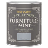 Rust-Oleum Furniture Satin Paint 750ml - Mineral Grey