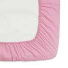 Habitat Polycotton Pink Fitted Sheet - Double