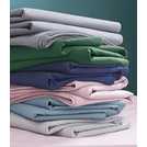 Habitat Cotton Rich 180 TC Leaf Green Fitted Sheet - Double