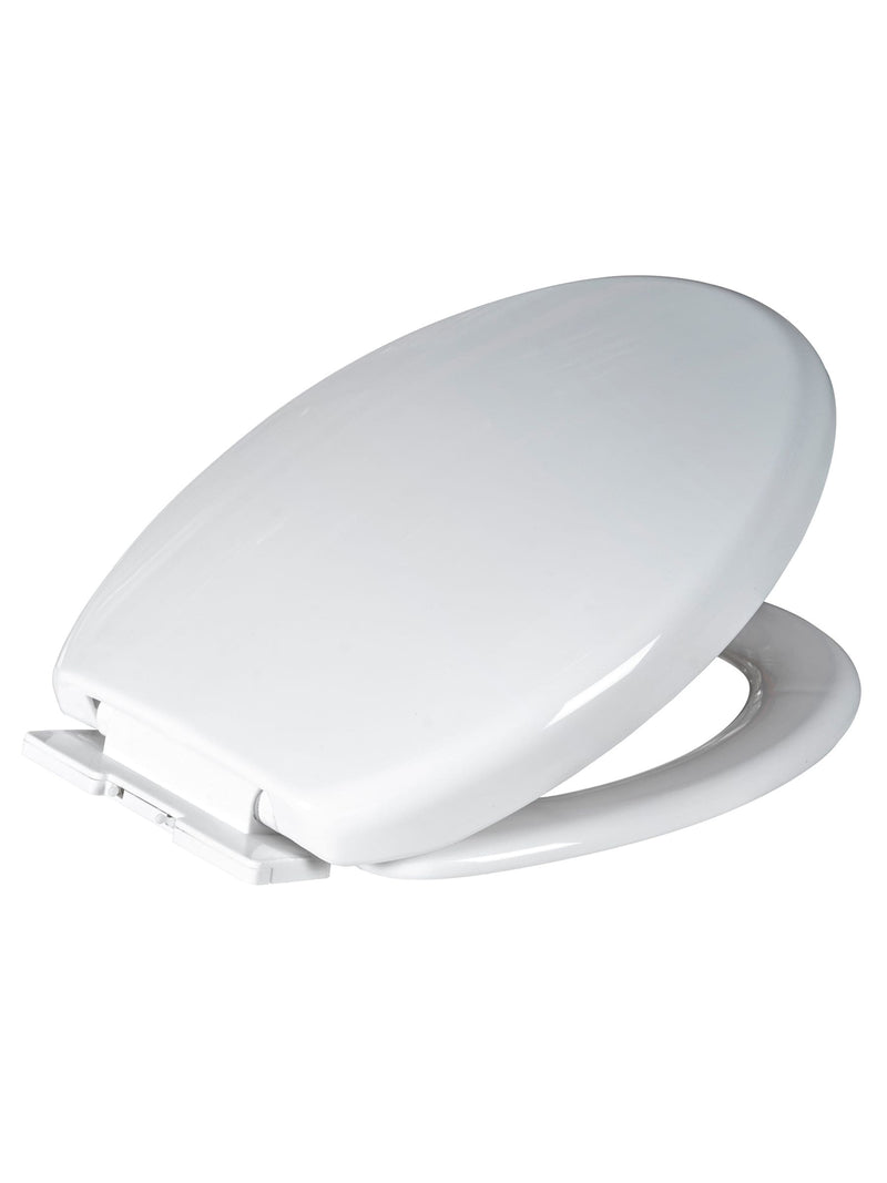 Showerdrape White Seville Soft Close Toilet Seat (British brand)