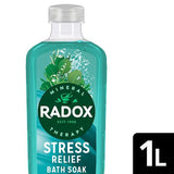 Radox Stress Relief Bath Soak 1L, imported from the UK