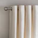 Habitat Champagne faux silk eyelet curtains 168x229cm, UK version