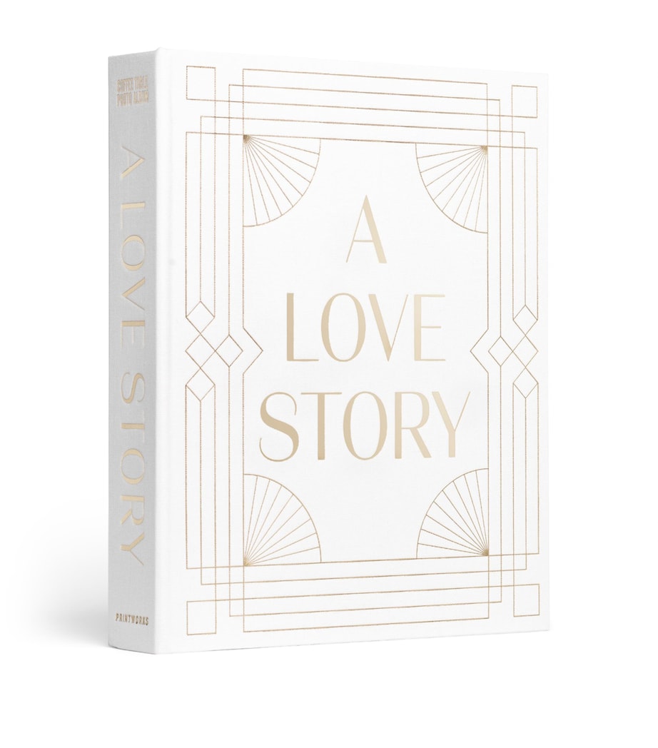 Printworks A Love Story wedding photo album, imported from the UK