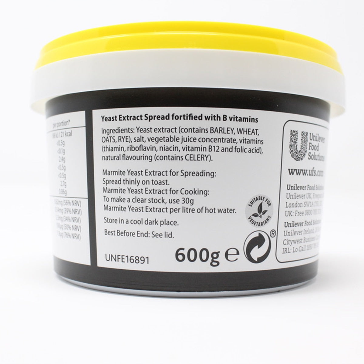 Marmite yeast extract spread 600g, imported from the UK