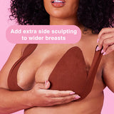 Perky Pear Cleavage Sculpting Boob Tape Strips Brown