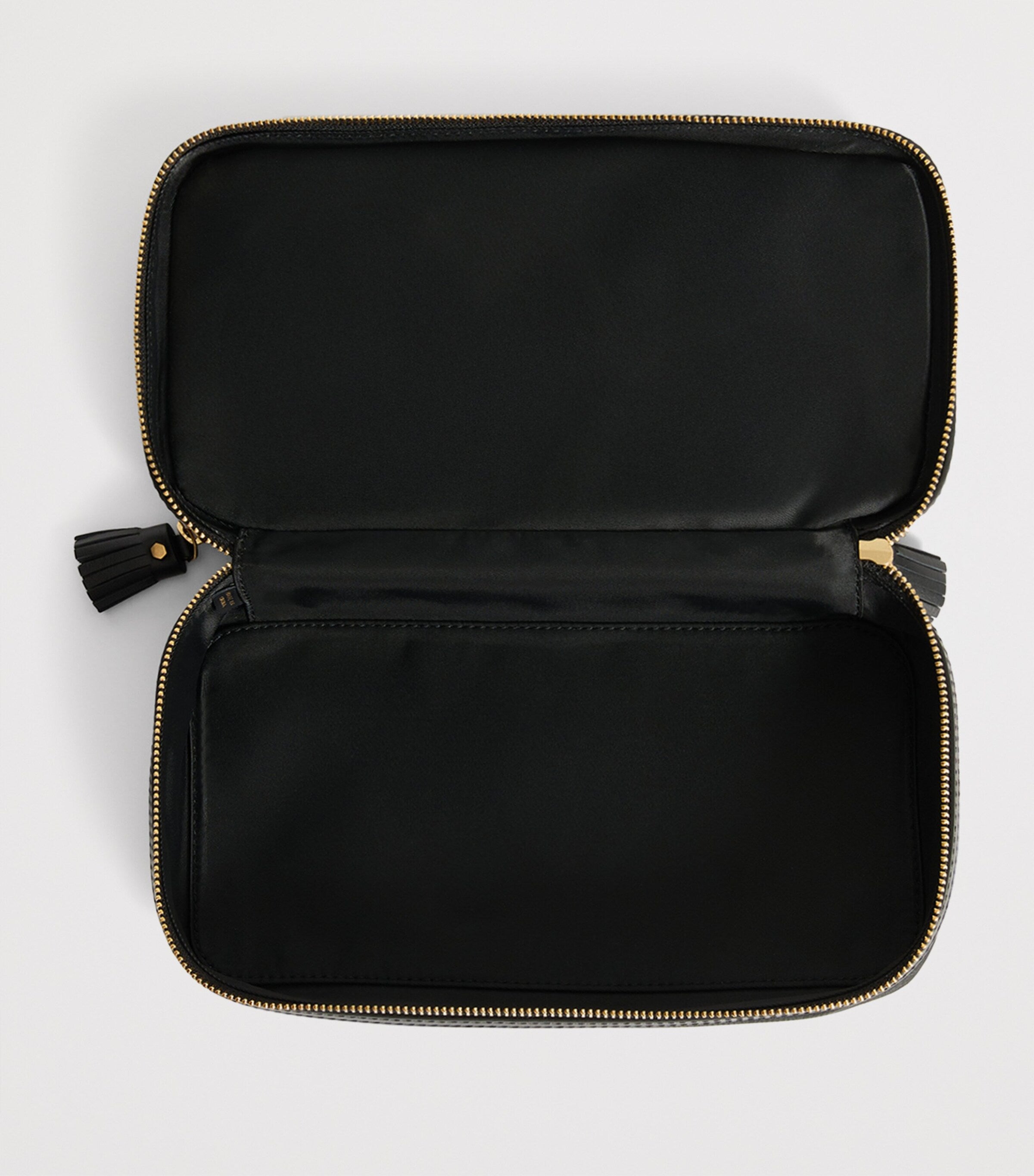 Anya Hindmarch Jacquard Logo Make-Up Pouch - British product