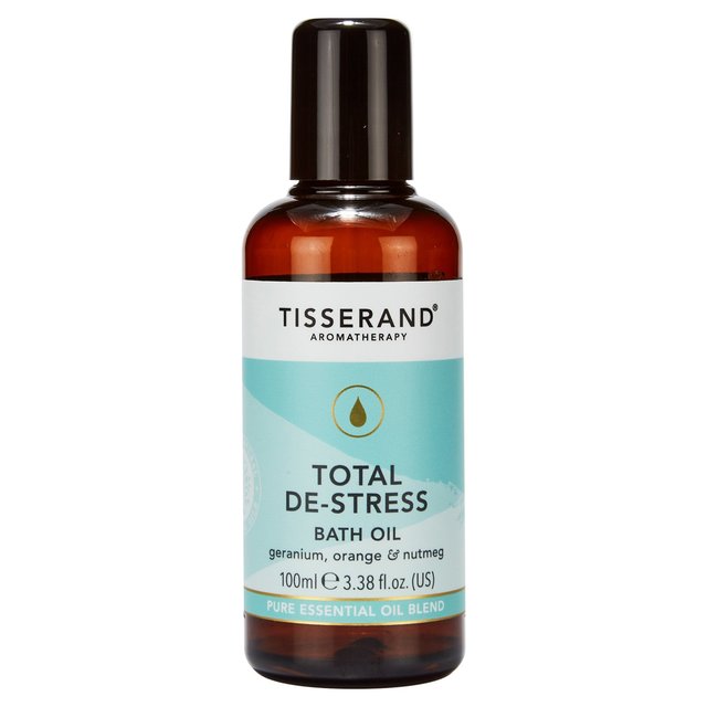 Tisserand Total De-Stress Bath Oil   100ml GOODS M&S   