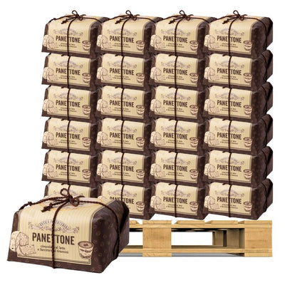 Antica Pasticceria Tiramisu Sjokoladebit Håndpakket Panettone 1kg x 192 Enheter Pall