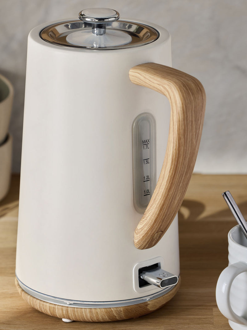 Bronx white kettle 1.7 litre (British brand)