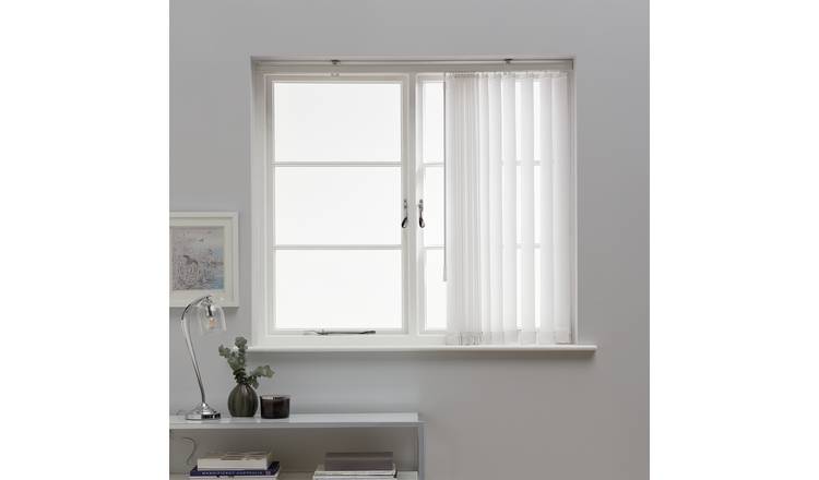 Argos Home white vertical blind 180cm - British product