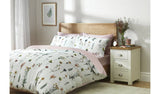 Argos Home cotton dried flowers white bedding set king - British product