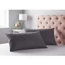 Silentnight Supersoft Standard Pillowcase Pair - Charcoal