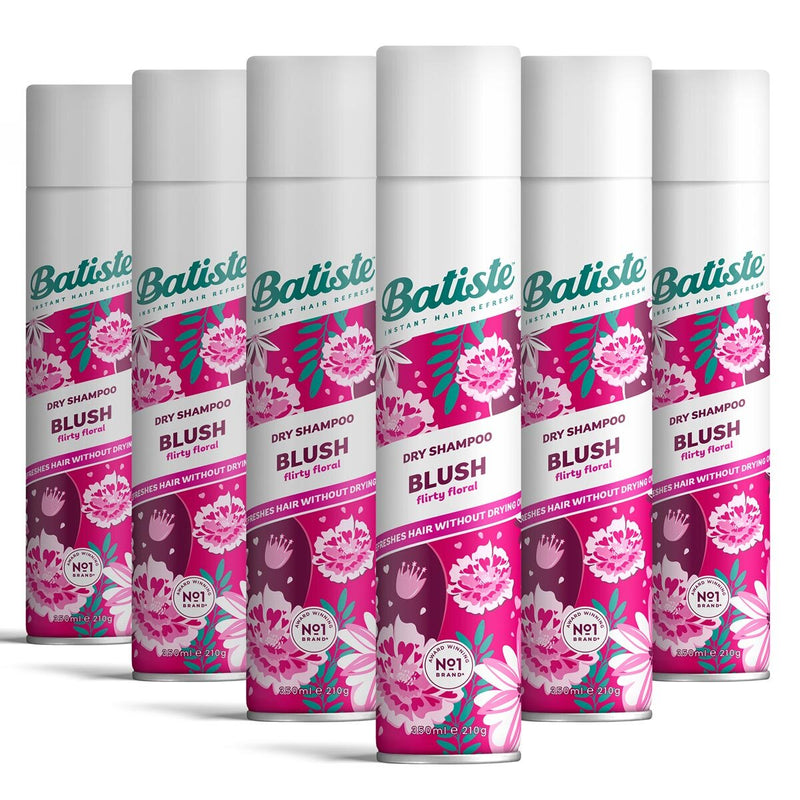 Batiste Blush dry shampoo 6 x 350ml - British product
