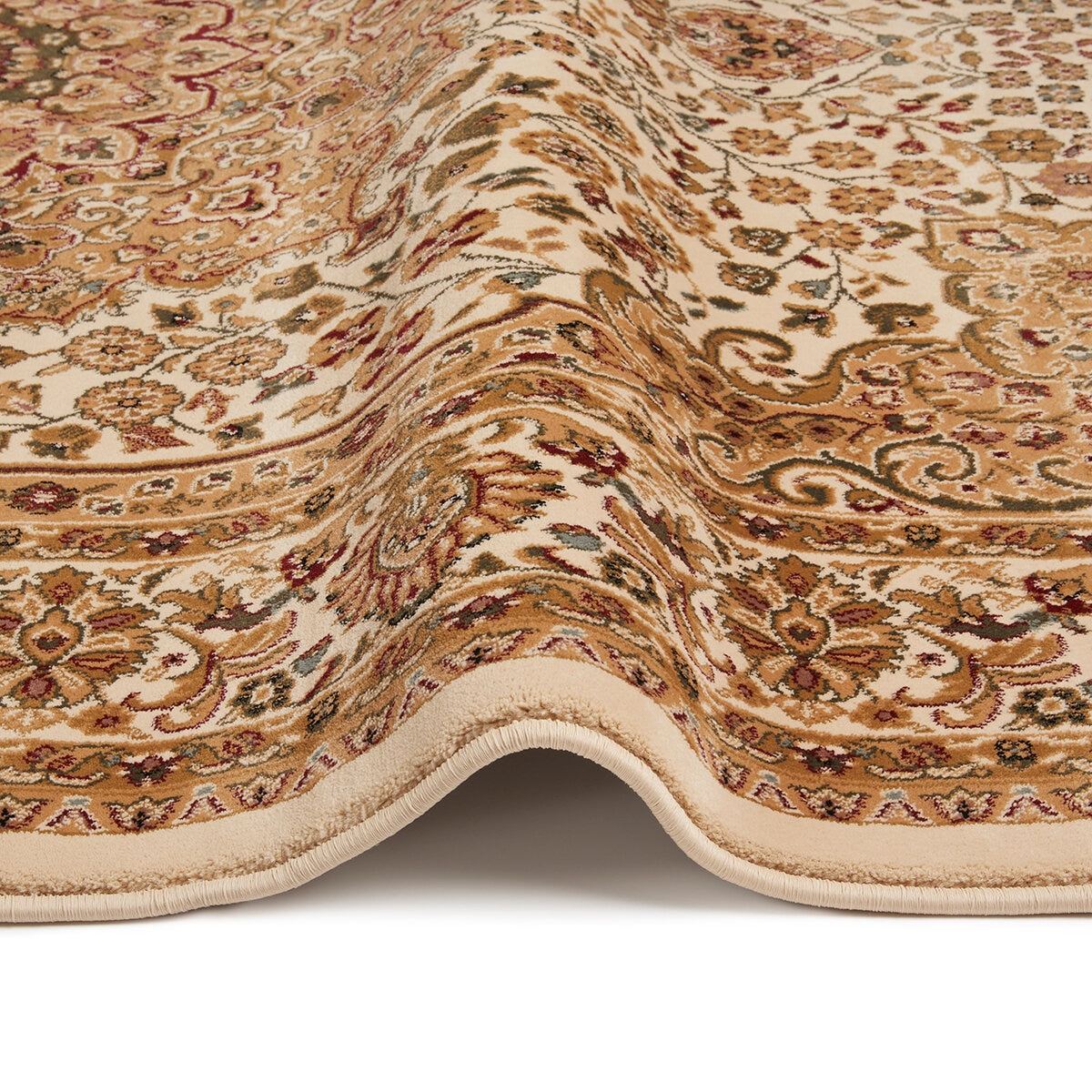 Concept Looms Grand Heritage rug in cream and beige - British product