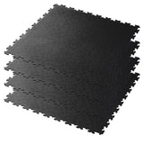 Klikflor X500 5mm floor tiles in Black or Graphite, UK version