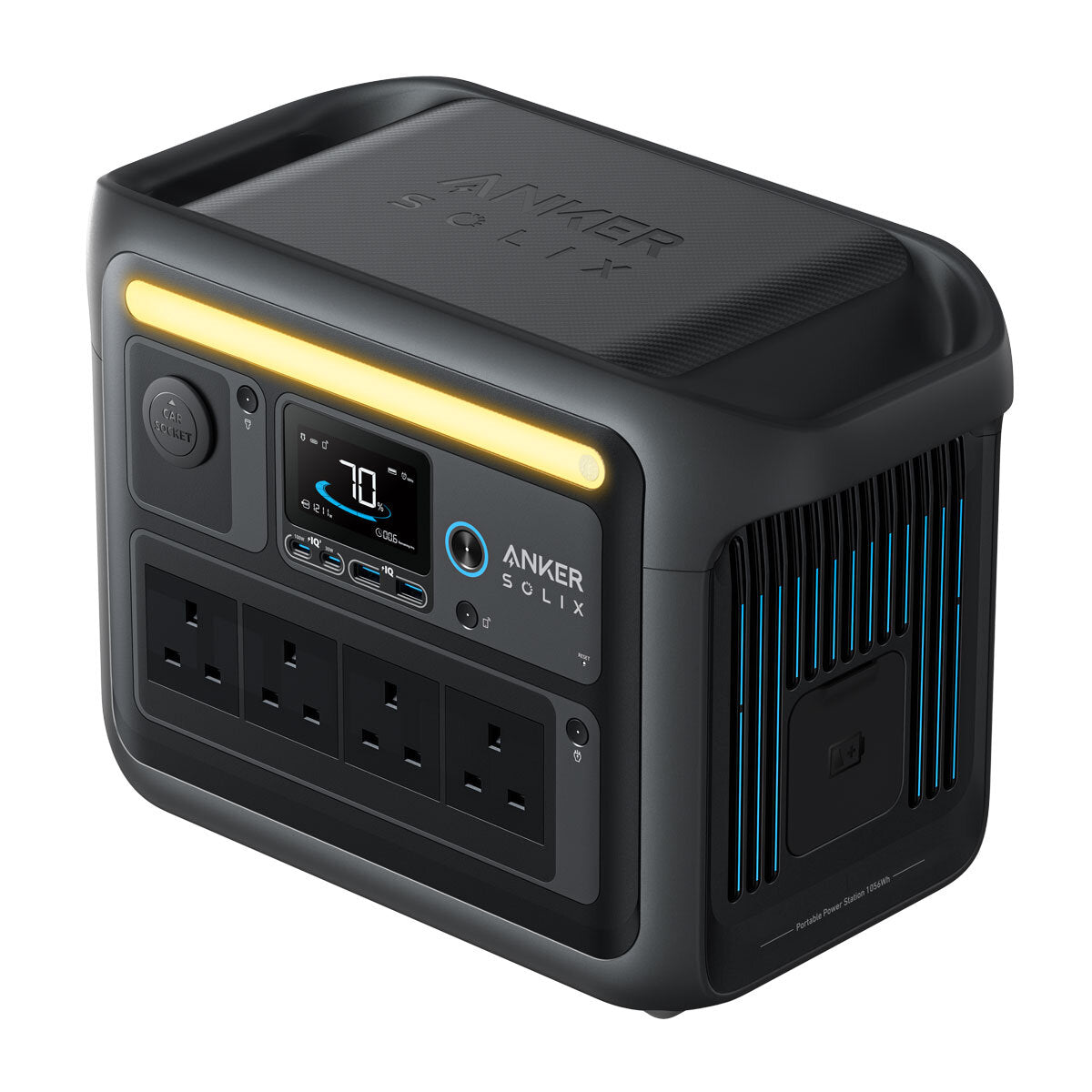 Anker C1000X Portable Power Station 1056Wh with expansion battery - British product