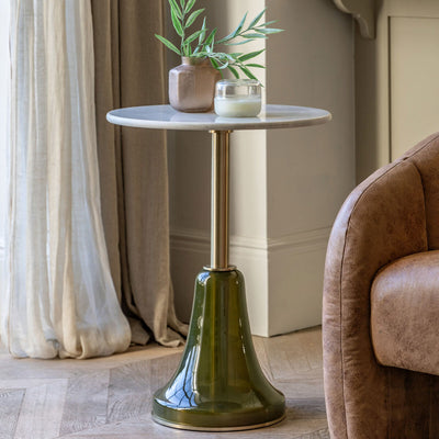 Gallery Bilbao Green Side Table 64x46x46cm