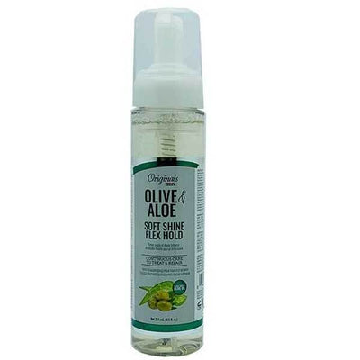 Africas Best Originals Olive and Aloe Soft Shine Flex Hold Hair Gel