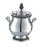 Christofle Silver-Plated Malmaison Covered Sugar Bowl