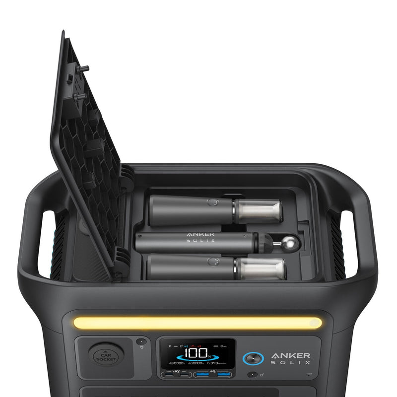 Anker C800X Plus 768Wh power station with 200W solar panel - British product