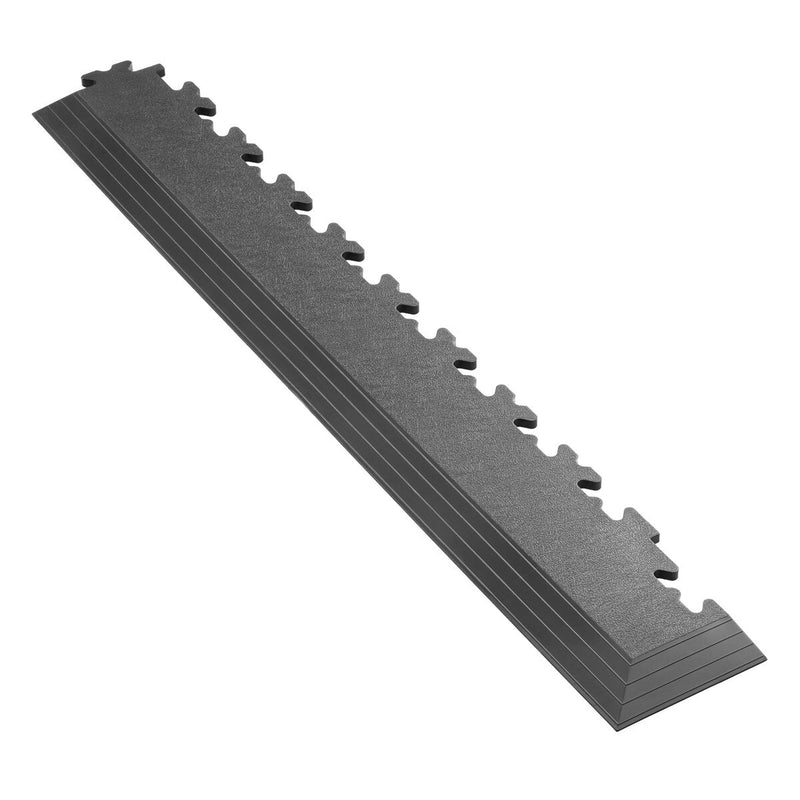 Klikflor garage floor corner ramp in Black or Graphite 7mm thick, UK version