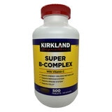 Kirkland Signature Super B-Complex multivitamin 500 count, UK version
