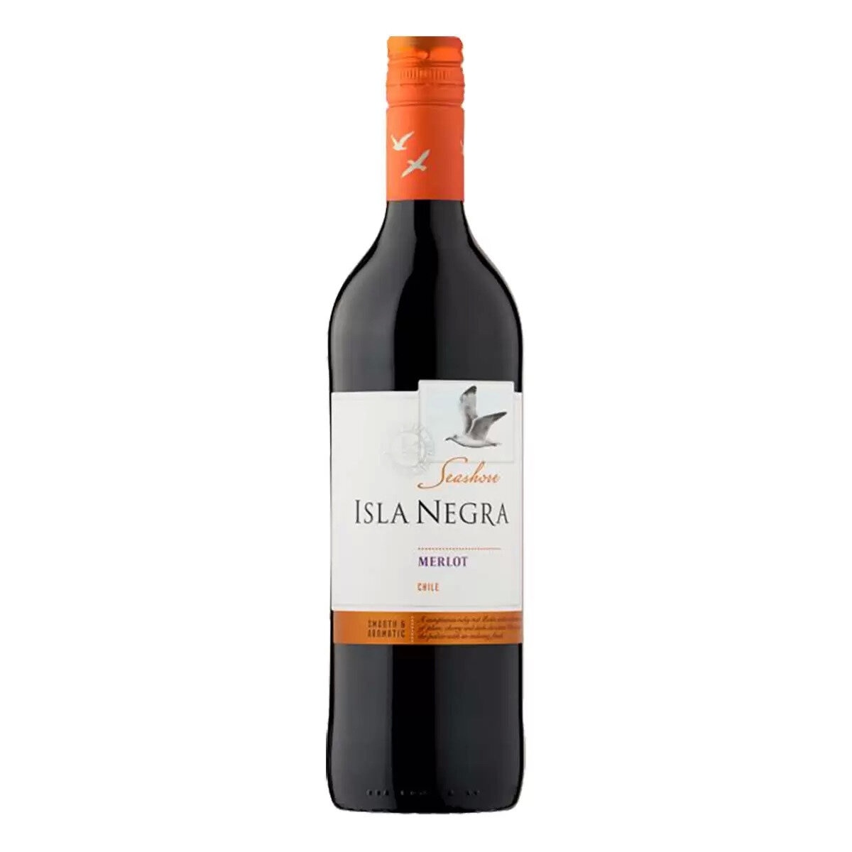 Isla Negra Seashore Merlot red wine 75cl, UK version