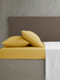 Catherine Lansfield yellow percale fitted sheet - British product