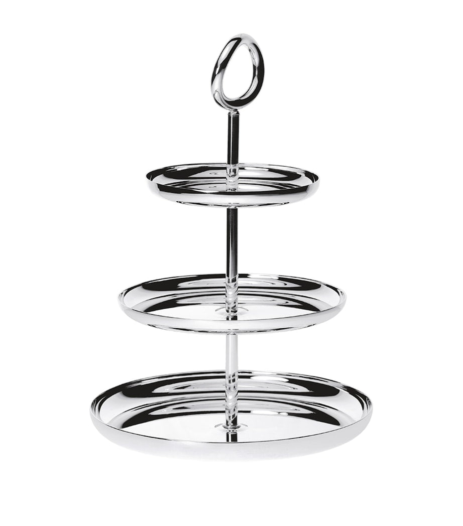 Christofle Vertigo Silver Plated Dessert Stand - British product