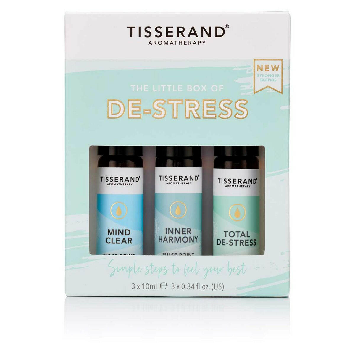 Tisserand The Little Box of De-Stress 3x10ml GOODS Boots   