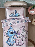 NEXT Lilo & Stitch purple reversible duvet cover and pillowcase set, UK version