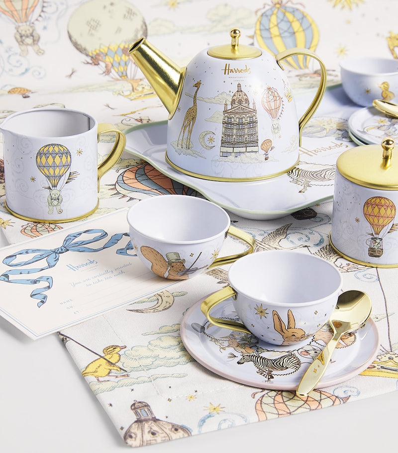 Harrods 17-Piece 4-Person Tea Time Set