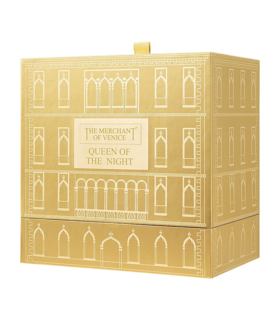 THE MERCHANT OF VENICE Queen of the Night fragrance gift set with eau de parfum 100ml and body lotion 250ml (British brand)