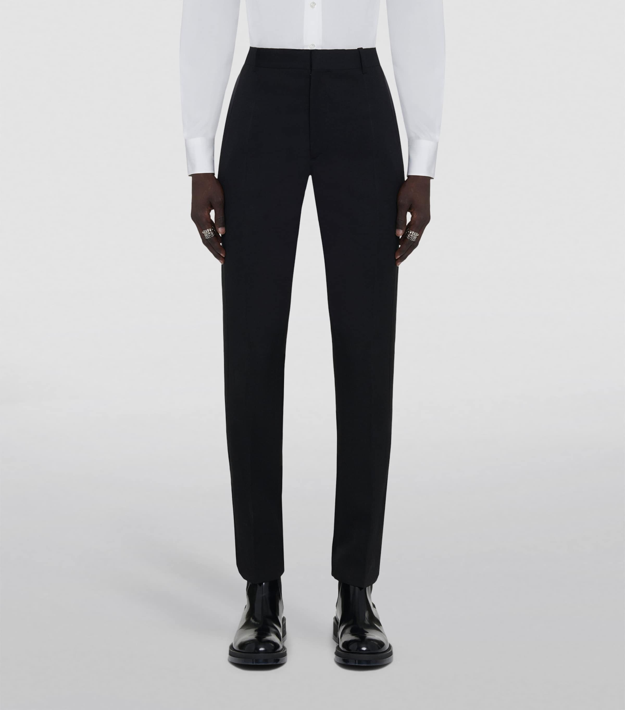 McQueen Wool Tailored Trousers
