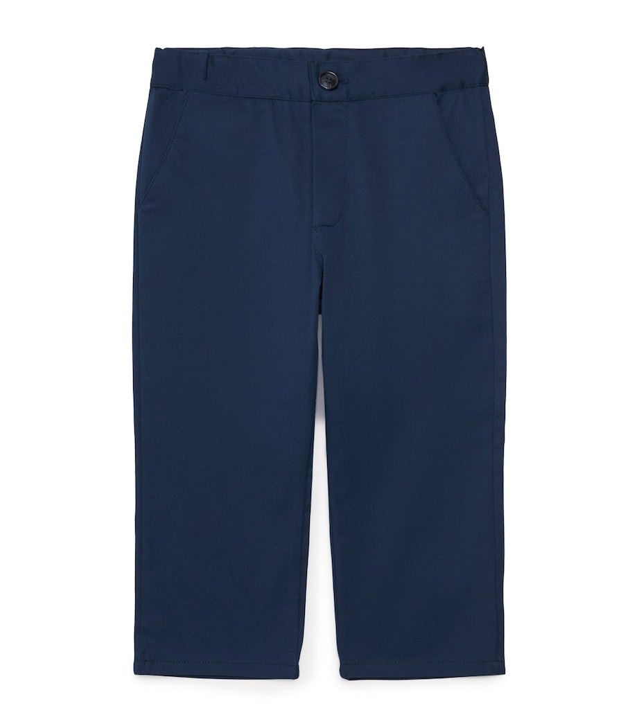 Per Te Stretch-Cotton Chinos for children aged 3 months to 4 years, imported from the UK