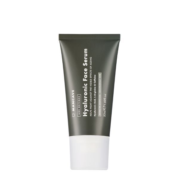 ManCave hyaluronic acid anti-aging face serum 50ml, imported from the UK