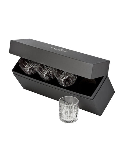 Waterford Sett med 4 Lismore Diamond Krystallglass (250 ml)