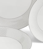 Wedgwood Set of 16 Gio Platinum Dinnerware Pieces