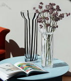 LSA International Stripe vase 31.5cm, UK version