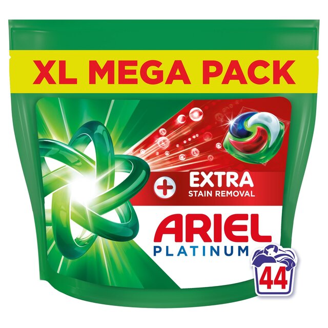 Ariel Platinum Stain Removal All-in-1 Pods Washing Capsules 44 Washes   44 per pack - McGrocer