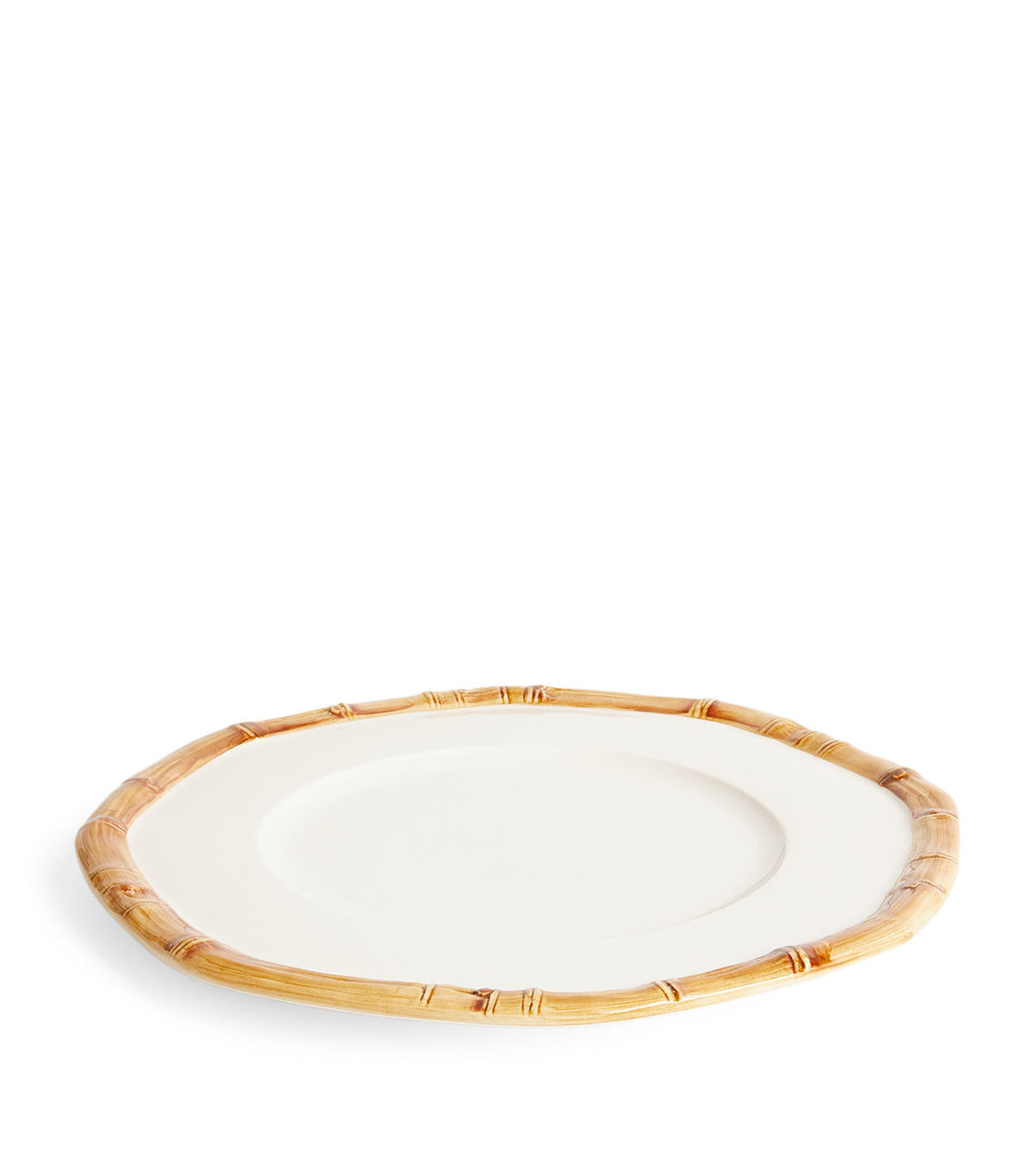 Les Ottomans ceramic bamboo plate 32cm, UK version