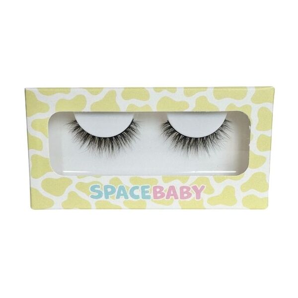Space Baby soft strip lashes faux mink (British brand)