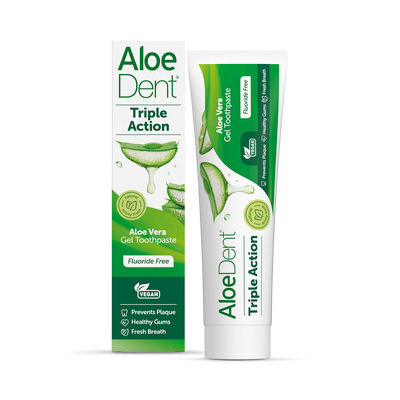 Aloe Dent Triple Action Aloe Vera Toothpaste Mint 100ml